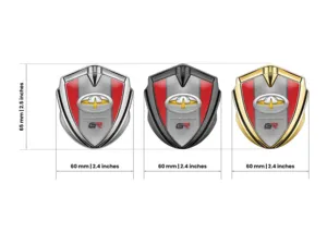 Toyota 3D Emblema Insignia Tunado Inspirado Brilla 3D